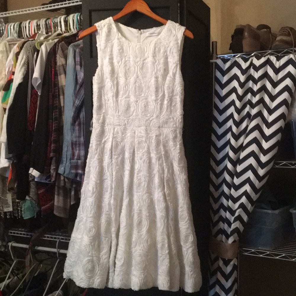White dress